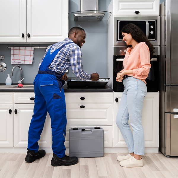 can you provide an estimate for cooktop repair before beginning any work in Waverly West Virginia